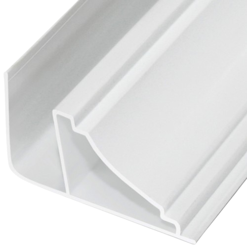 Плінтусна полоса біла універсал 8-10мм  112 (Україна)  (упак. 120 пог.м) — будматеріали для майстрів та виконробів | Dirom